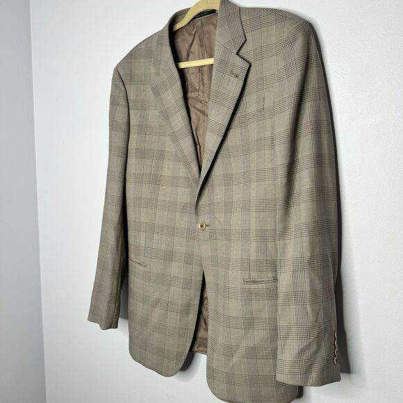 Armani Collezioni checkered blazer size 42L - Picture 2 of 6